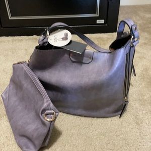 Beautiful lavender 3 in 1 bag brand new never worn